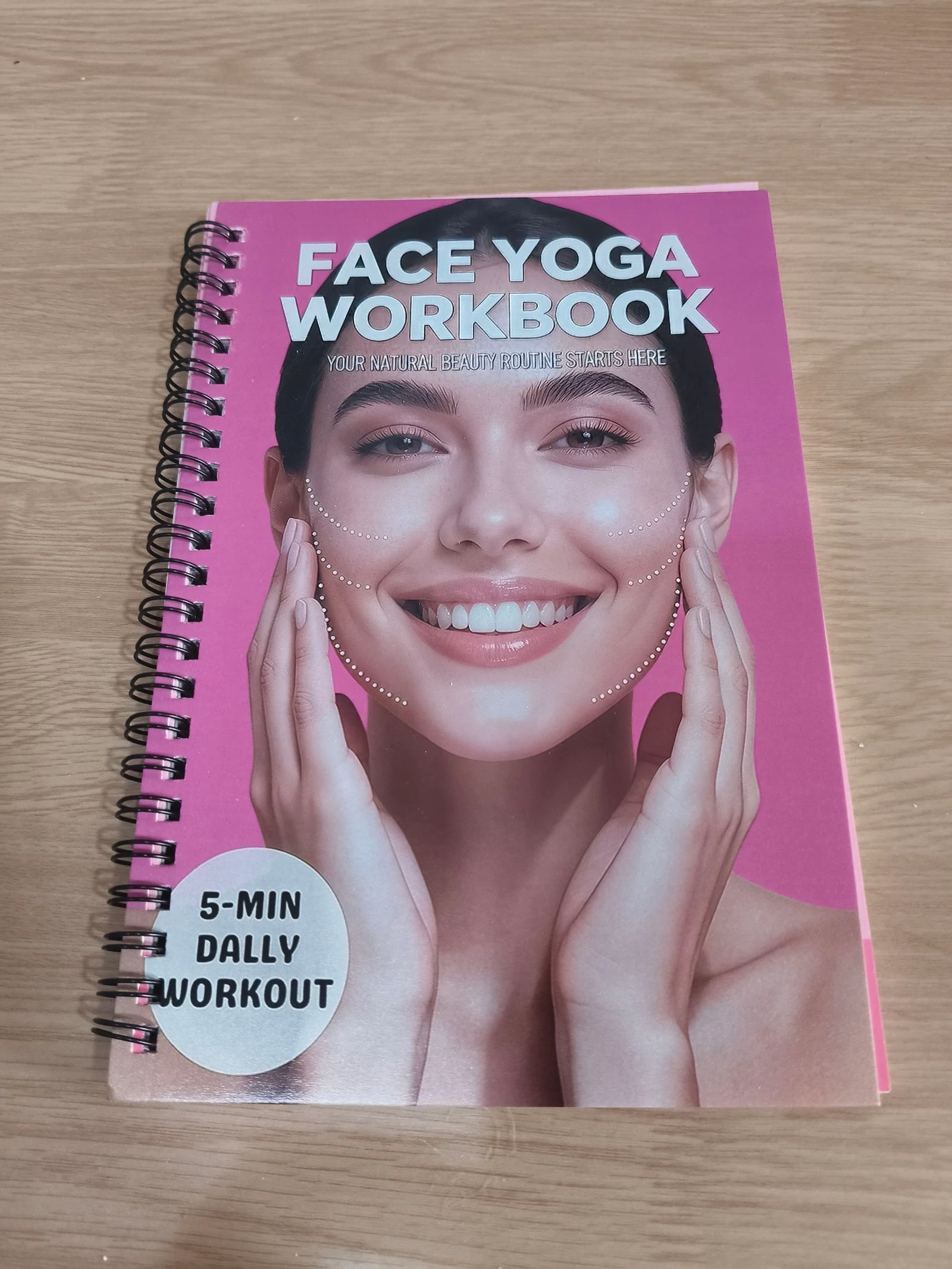 Yoga Libro agenda manual yoga facial Nuevo en inglés